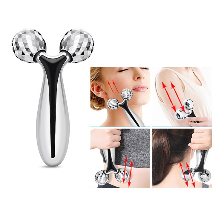 3D Roller Massager designed for facial and body lifting, featuring a portable and ergonomic design for effective massage.