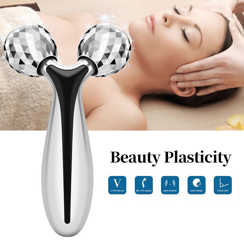 3D Roller Massager designed for facial and body lifting, featuring a portable and ergonomic design for effective massage.