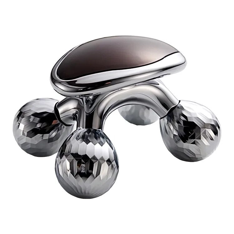 4D Face Massage Roller designed for weight loss and anti-cellulite treatment, featuring a V-shaped design for effective skin massage.