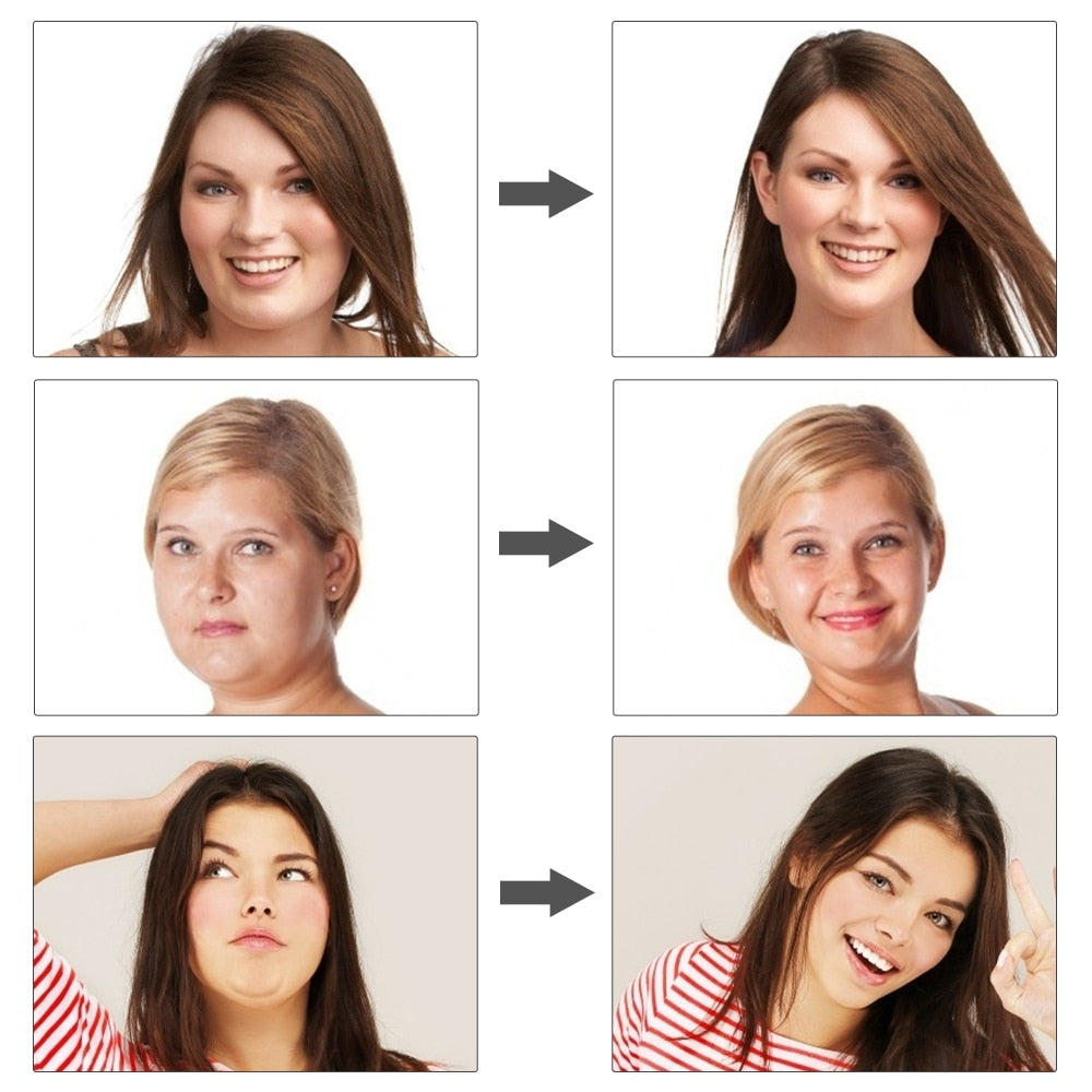 Chin V-Line Up Lift Belt Machine in blue with LED lights, designed for facial lifting and skin rejuvenation.