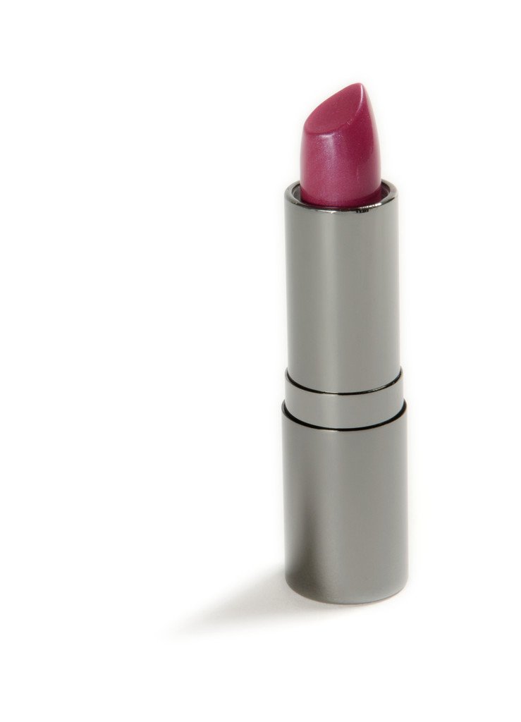 Danyel' Lipstick in Lilac Shimmer showcasing its vibrant color and sleek packaging, perfect for a stylish makeup look.
