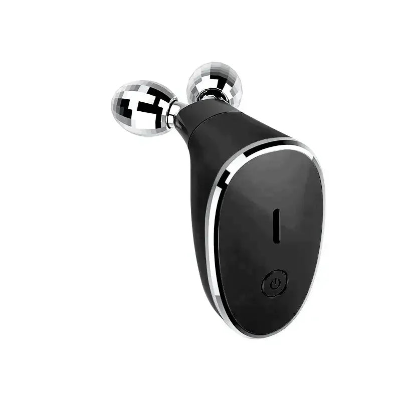 EMS Lifting Facial Microcurrent Neck Lifting Toning Machine with dual rollers for facial contouring and skin tightening.