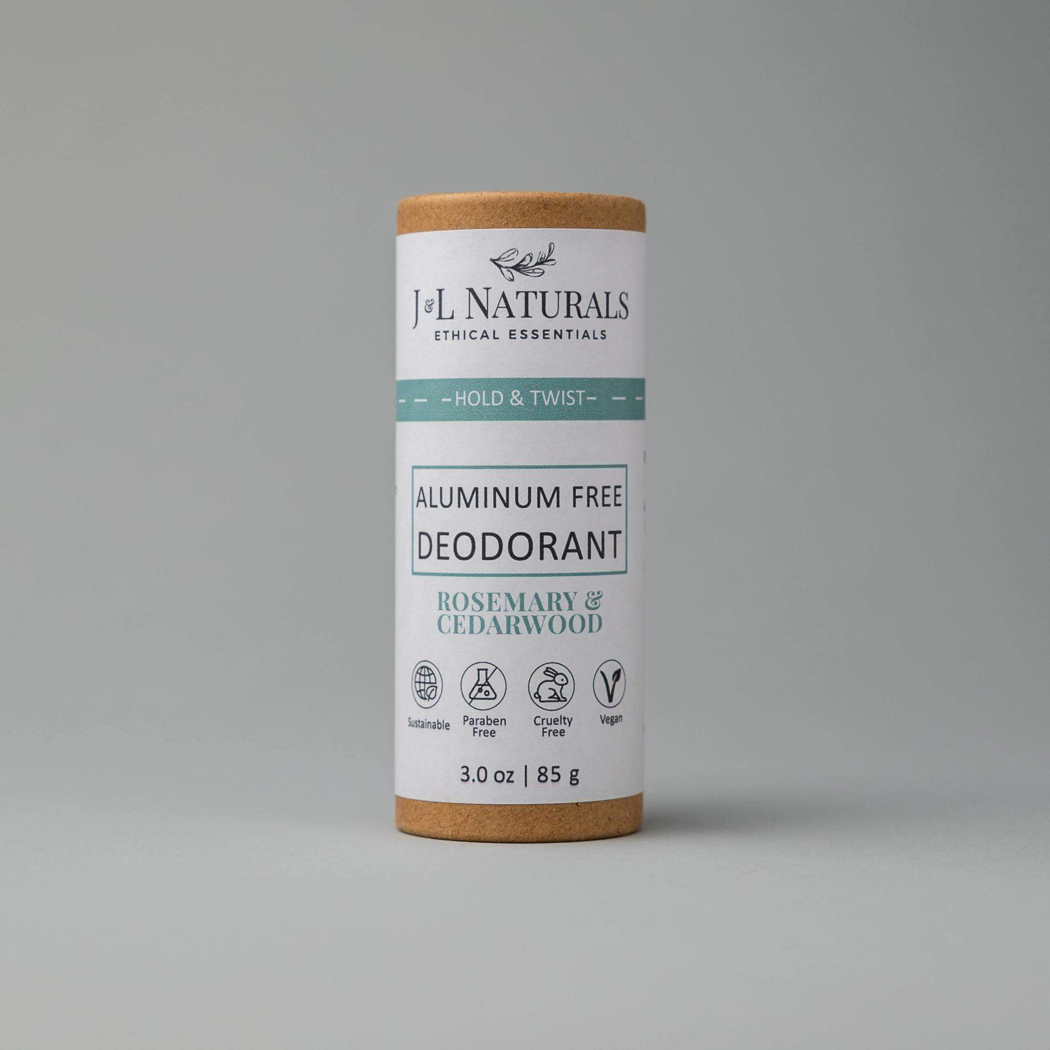 Extra-Strength Deodorant 2-Pack featuring various scents in eco-friendly packaging.