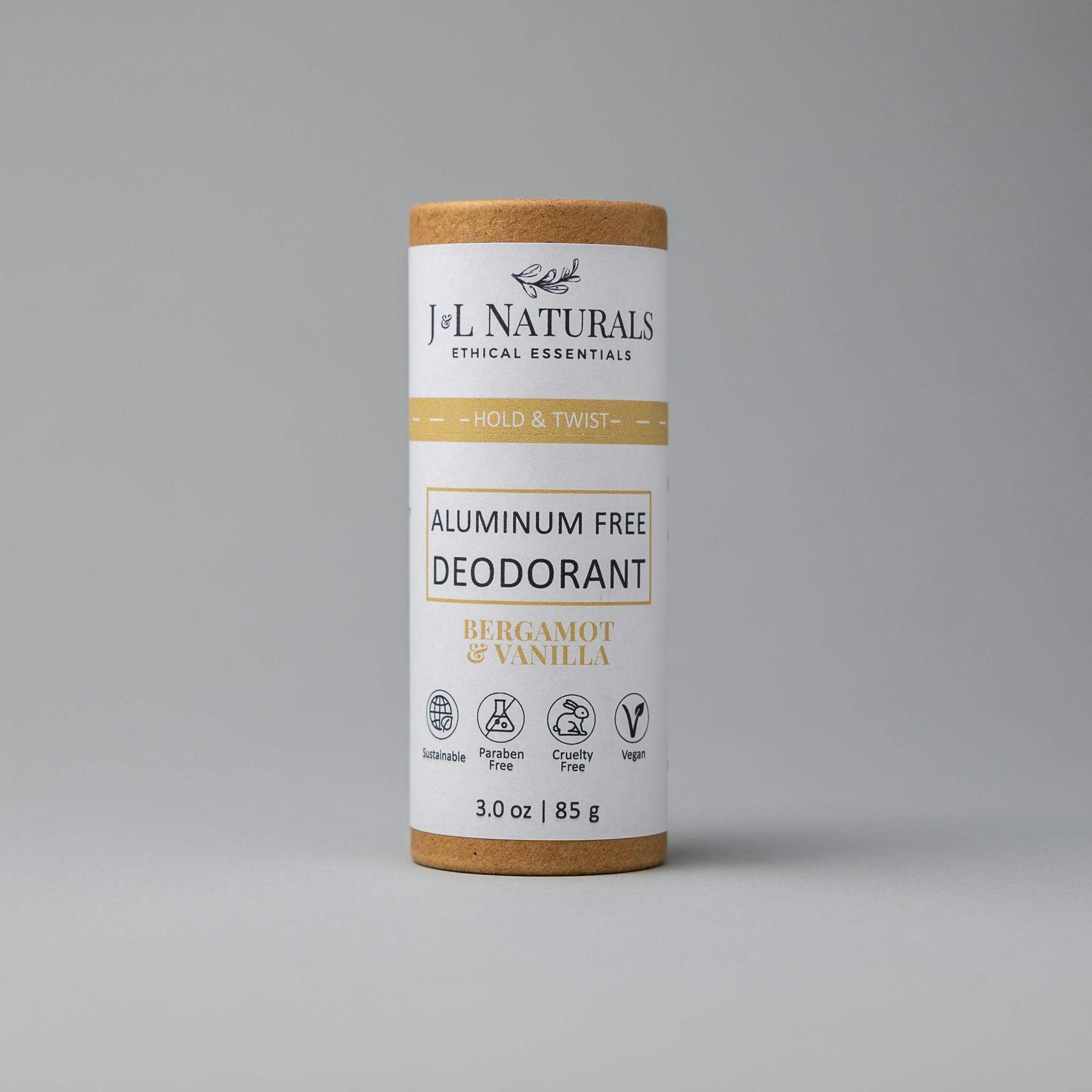 Extra-Strength Deodorant 2-Pack featuring various scents in eco-friendly packaging.