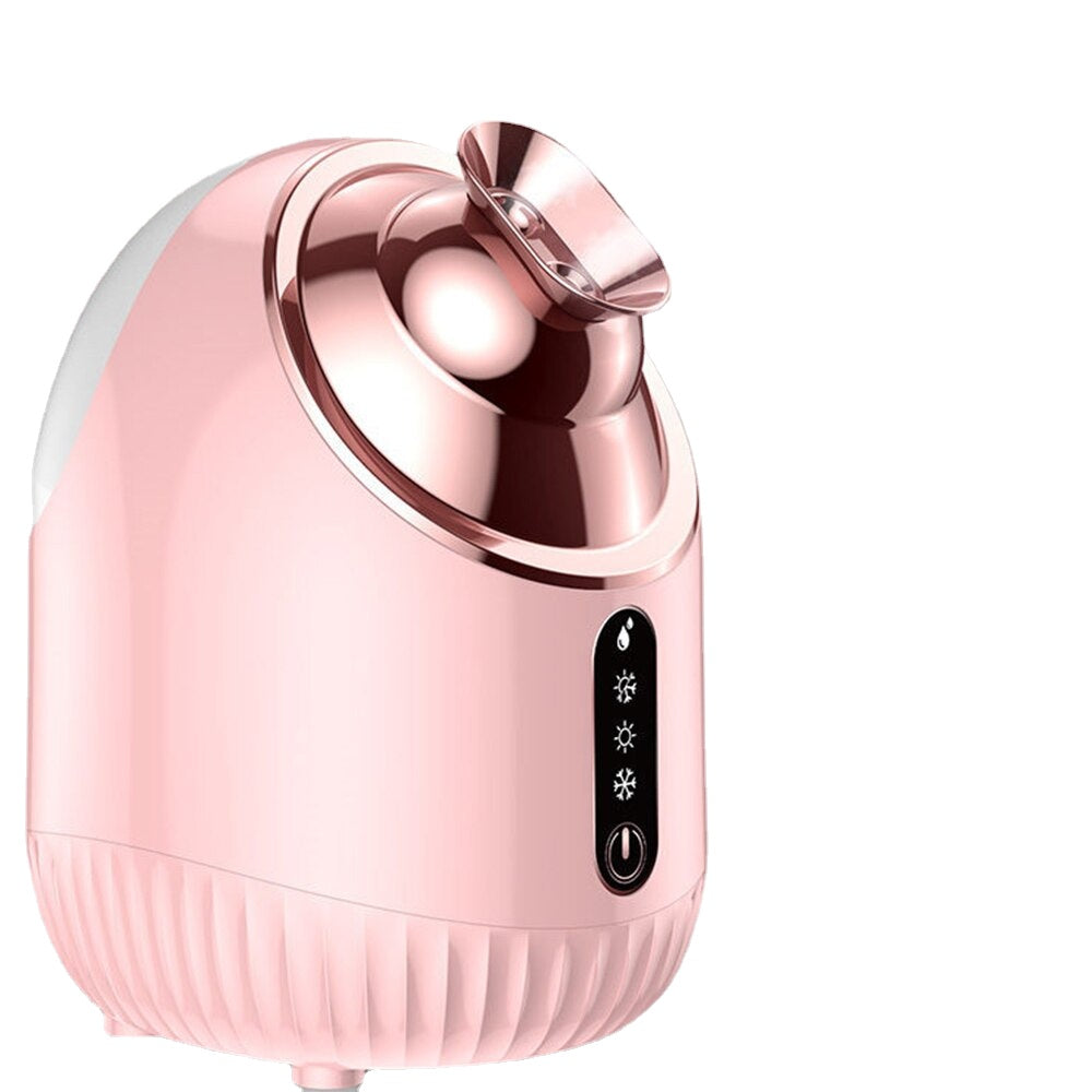 Face Steamer Nano Double Spray Facial Moisturizing Instrument with sleek design and water replenisher.