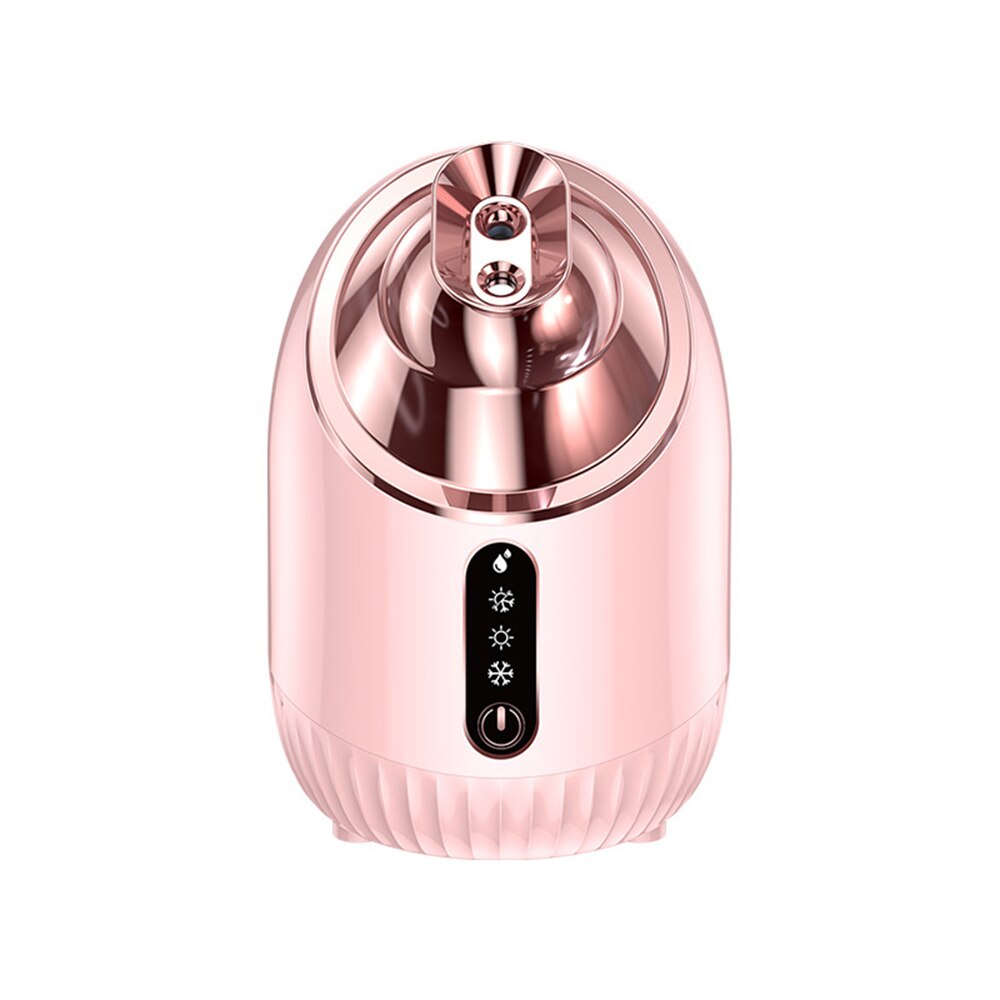 Face Steamer Nano Double Spray Facial Moisturizing Instrument with sleek design and water replenisher.