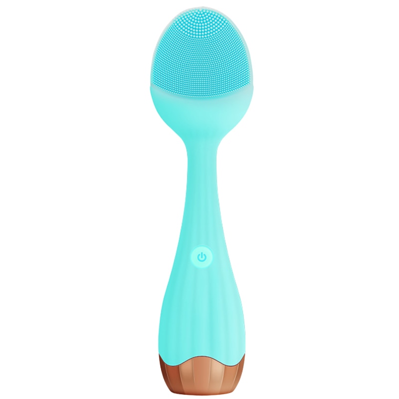 Electric Sonic Face Brush designed for effective makeup removal and deep cleansing, featuring adjustable vibration settings and a sleek ergonomic design.