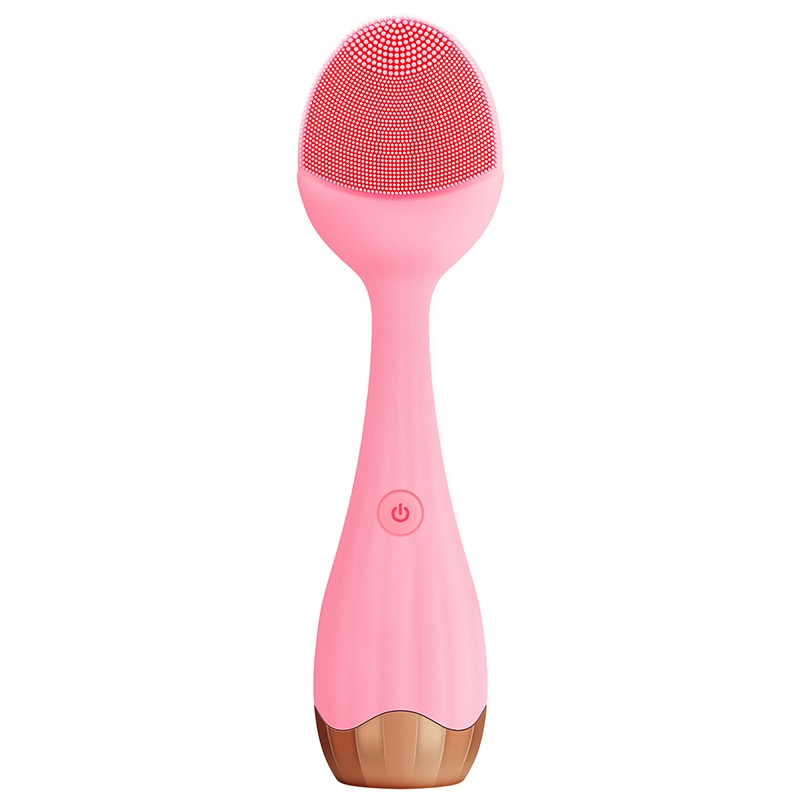 Electric Sonic Face Brush designed for effective makeup removal and deep cleansing, featuring adjustable vibration settings and a sleek ergonomic design.