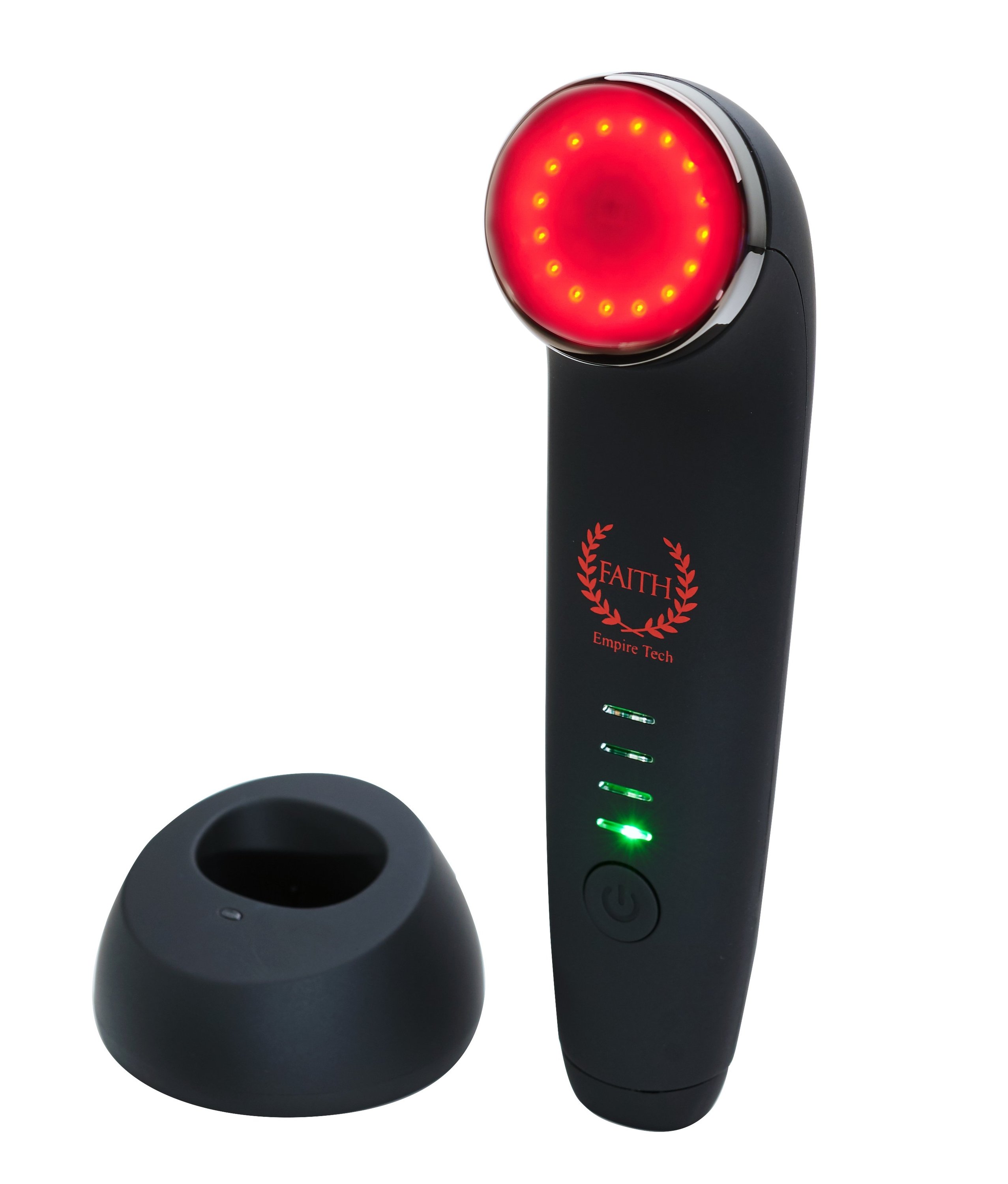 Faith Ultra Thermal Device by Empire Tech, featuring advanced light and thermal technologies for skin rejuvenation and anti-aging treatment.