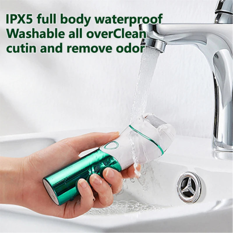 Rechargeable electric foot sander in various colors, designed for effective foot care and wrinkle removal.