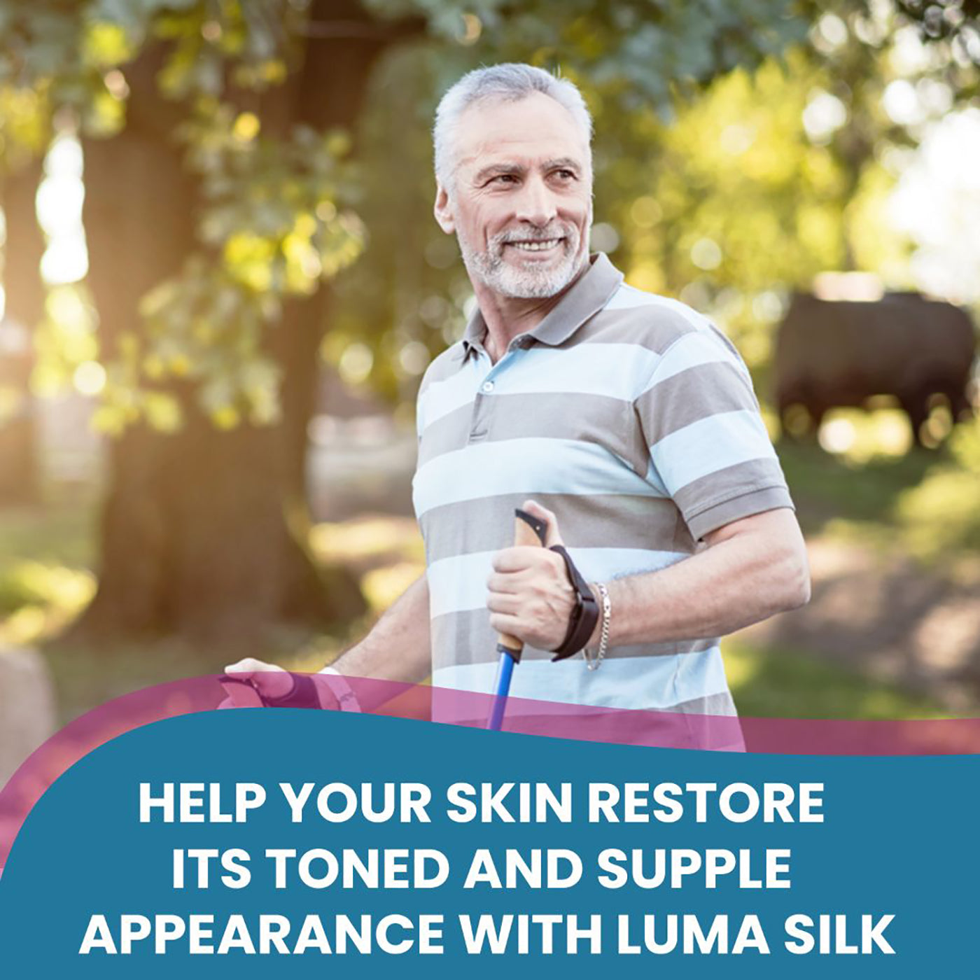 Luma Silk Hydrating Face Moisturizer with mineral oil, showcasing a sleek container and a smooth cream texture, ideal for softer and smoother skin.