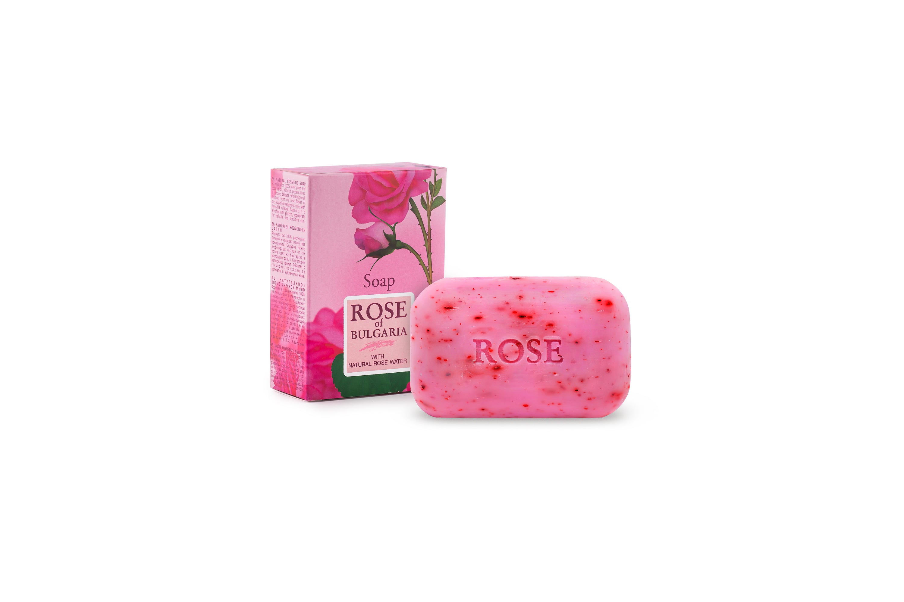 Main Natural Soap with rose water Rose of Bulgaria Biofresh - 40g. image