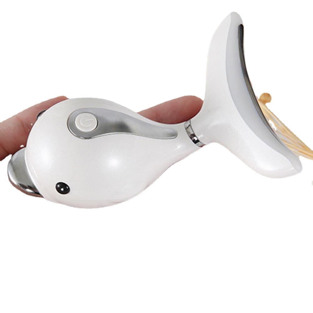 Practical Beauty Instrument for soothing nasal lines, featuring a dolphin appearance and compact design, ideal for neck care.