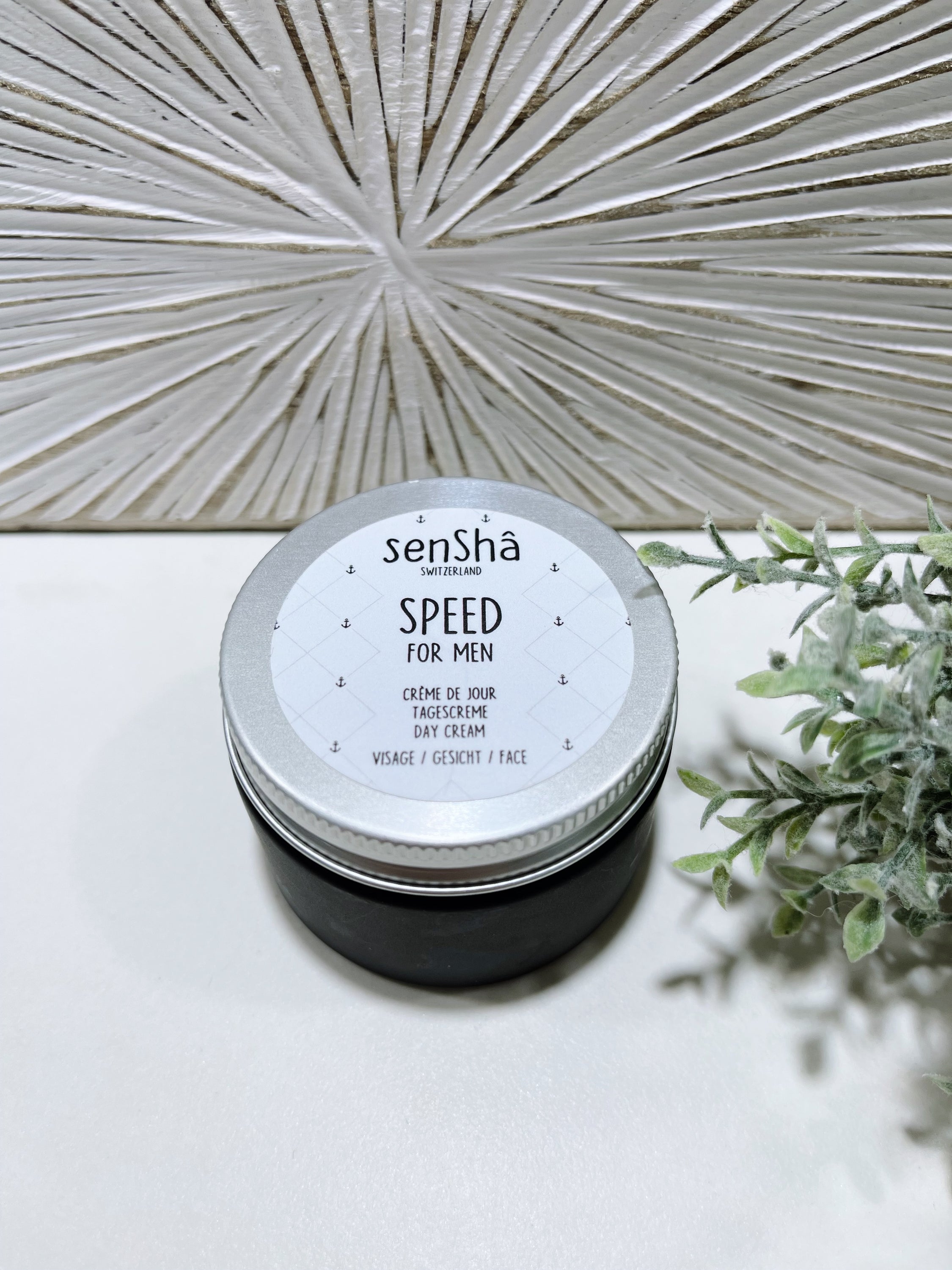 Speed Fresh 50ml crème de jour et after-shave 2 en 1, gel-crème hydratant pour hommes avec une texture fraîche et non grasse.