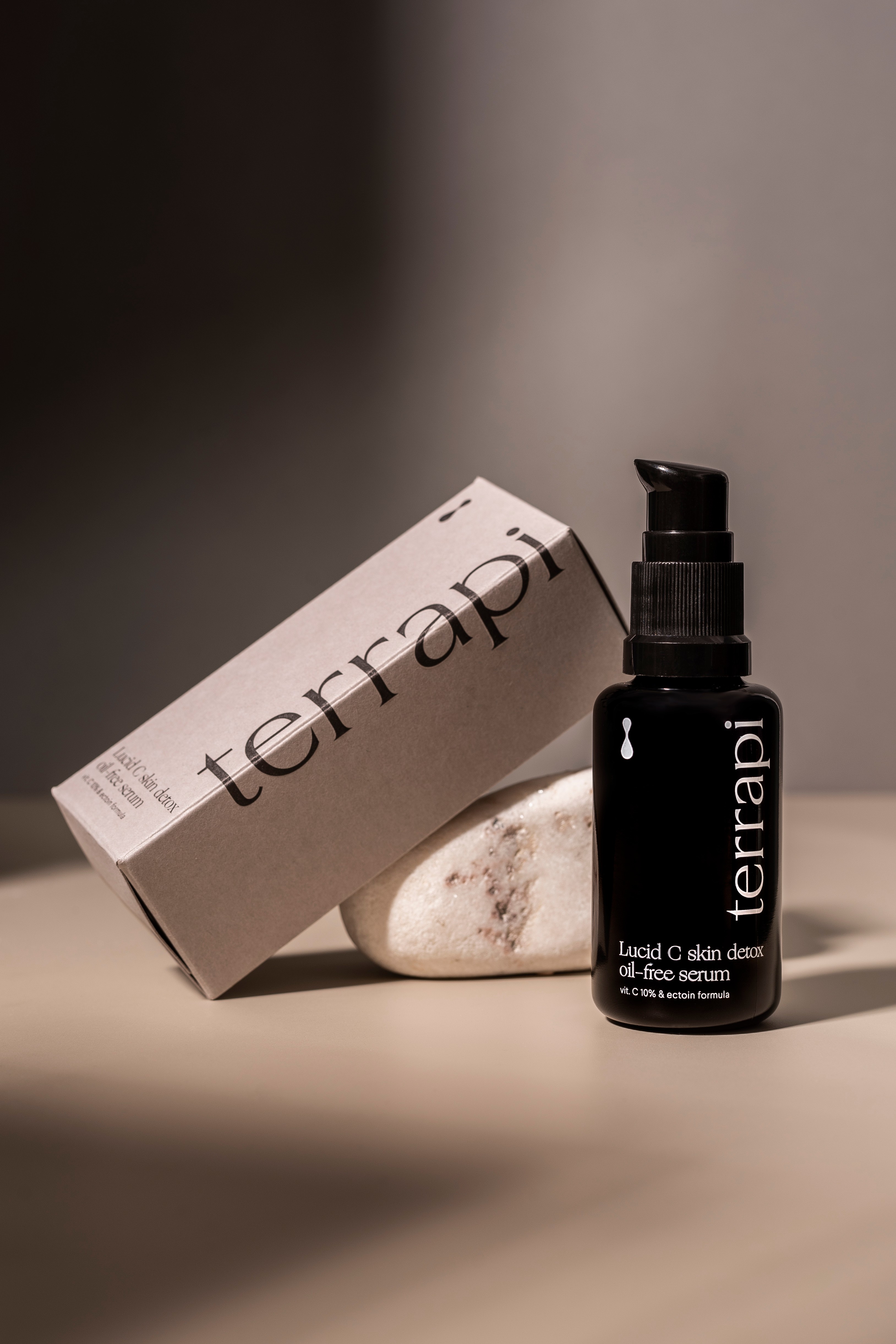 Terrapi skin detox oil-free serum.