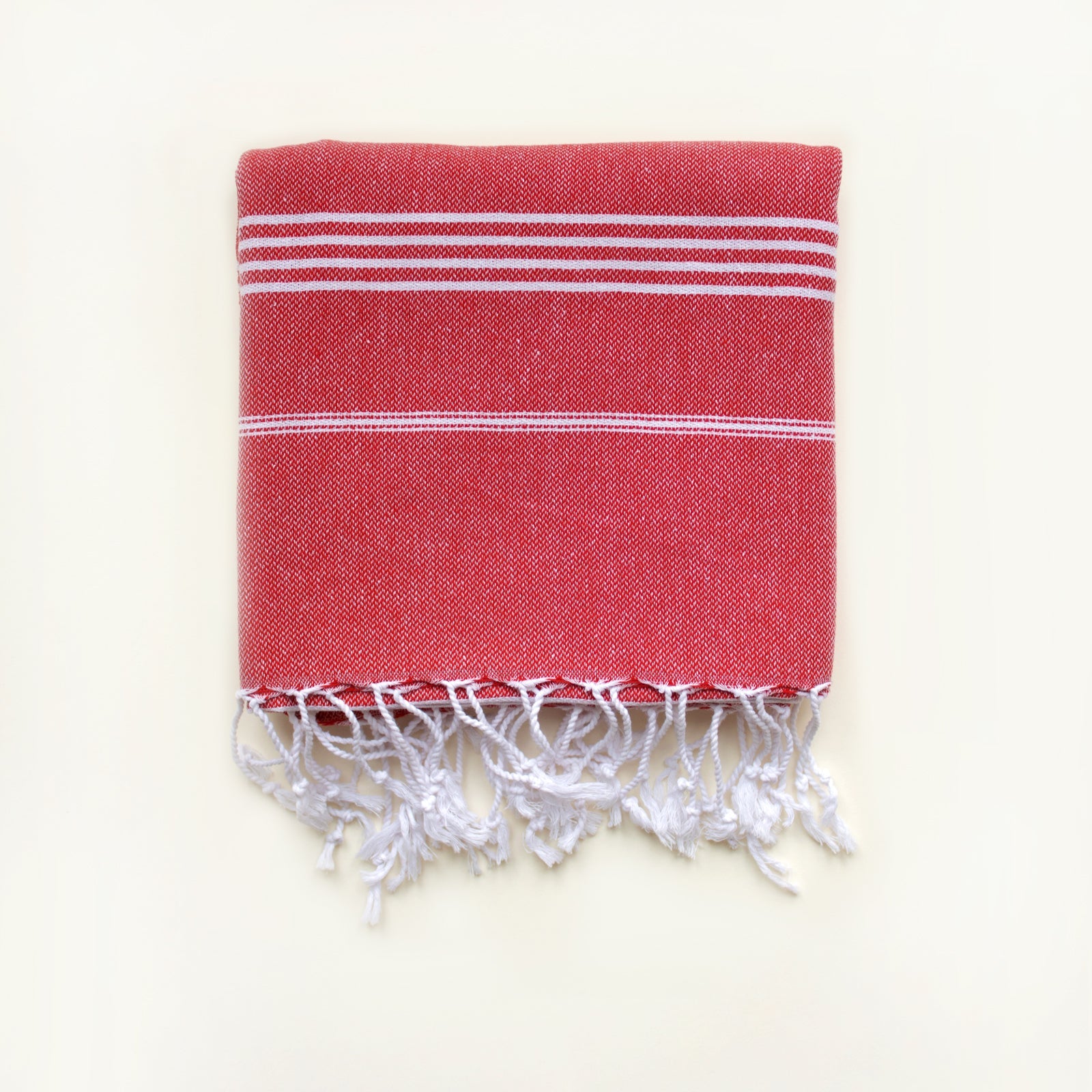 BE NAKED WITH ME embroidered red TURCO towel, lightweight and compact, ideal for beach, sauna, and gym use.