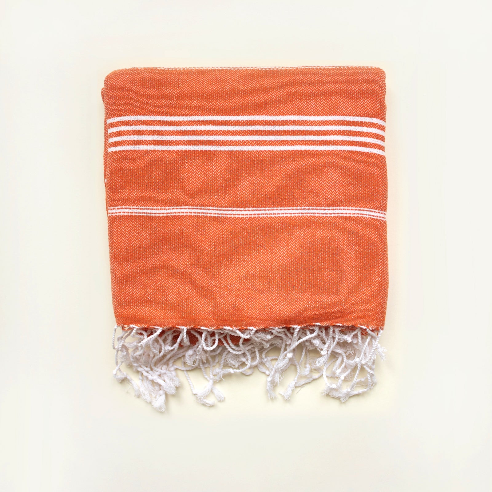 Coral 'BEACH PLEASE' embroidered Turkish towel, lightweight and sand-free, perfect for beach outings and versatile uses.