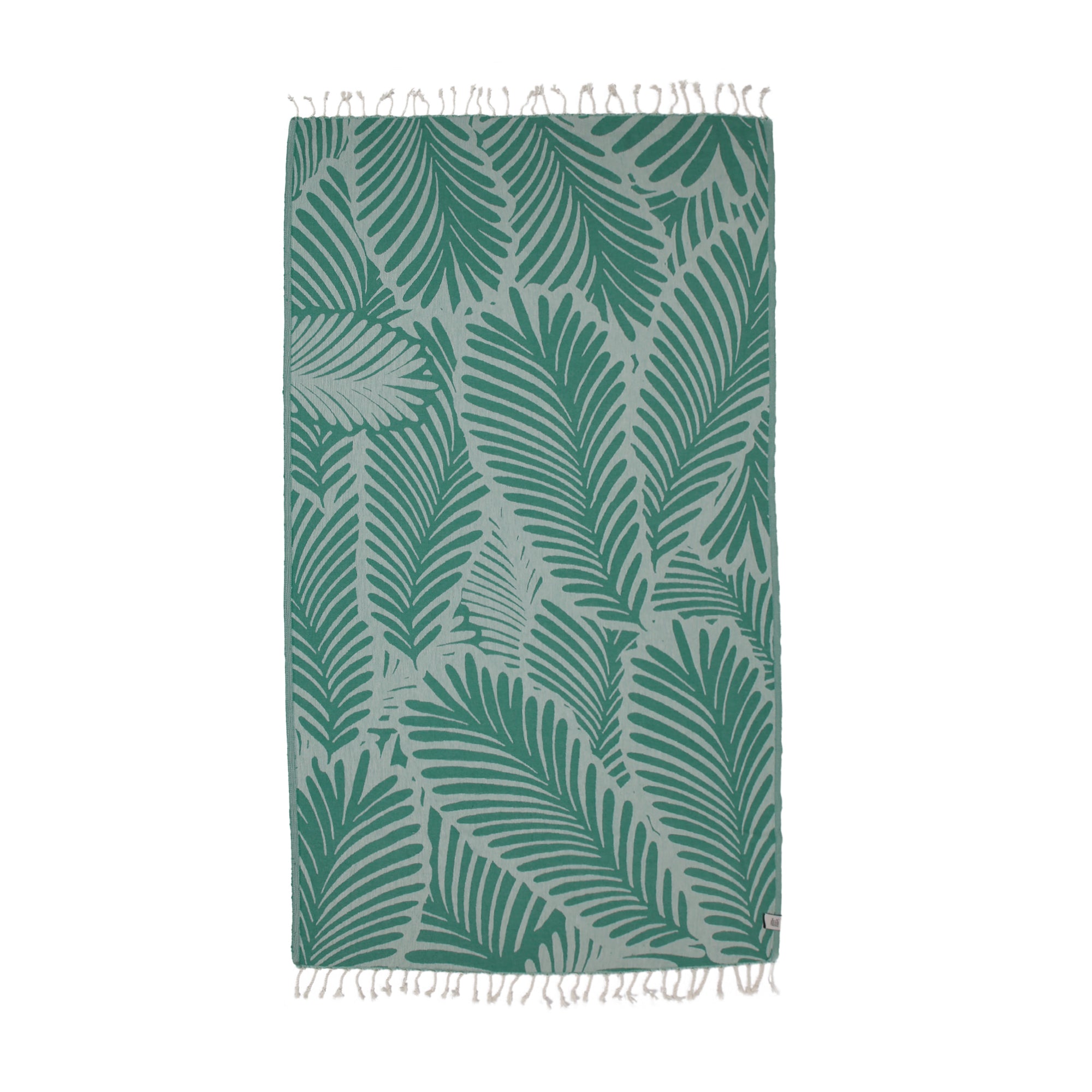 Jungle Peshtemal Pure Cotton Throw Beach Towel in vibrant colors, showcasing its traditional woven design and soft texture.