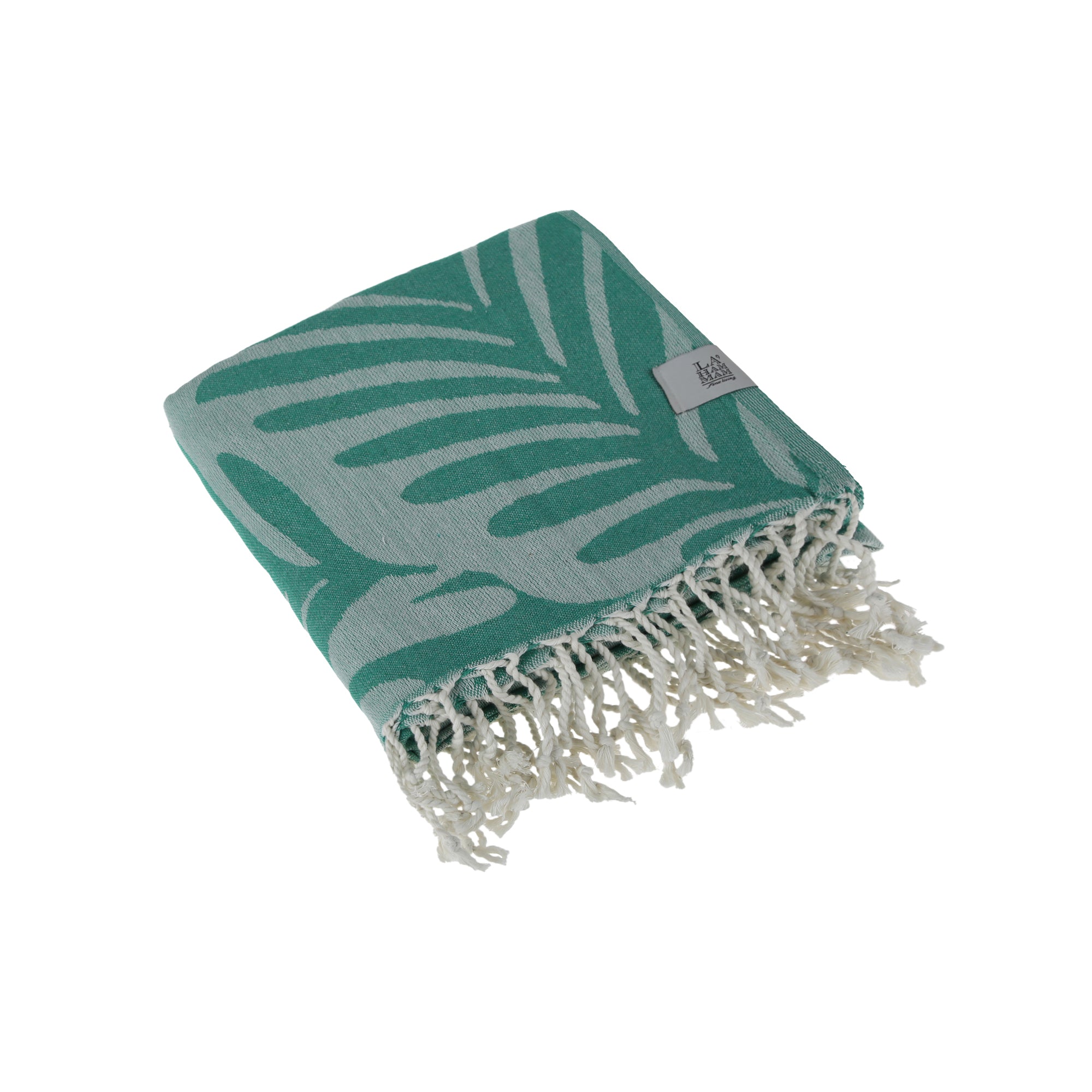 Jungle Peshtemal Pure Cotton Throw Beach Towel in vibrant colors, showcasing its traditional woven design and soft texture.