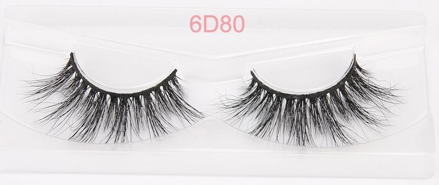 10 pairs of 6D mink false eyelashes with crisscross design, showcasing dramatic volume and reusable quality.