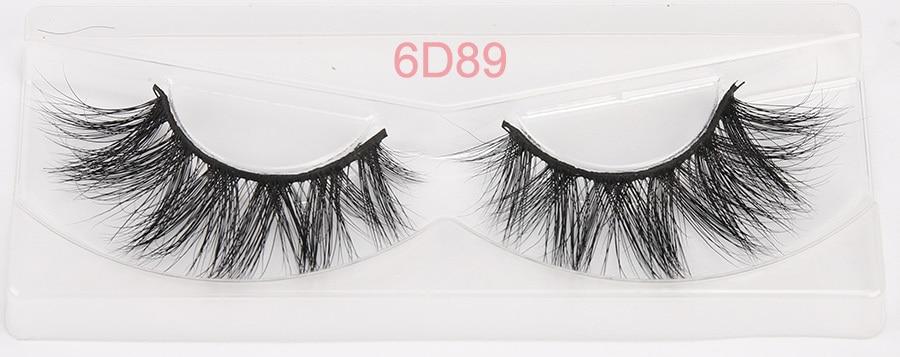 10 pairs of 6D mink false eyelashes with crisscross design, showcasing dramatic volume and reusable quality.
