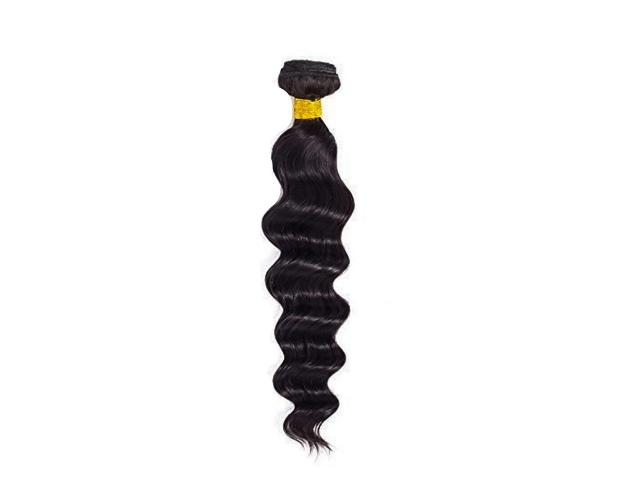 10A Grade Loose Body Wave Weave Peruvian Human Hair Extension in natural black color, showcasing its soft waves and high-quality texture.