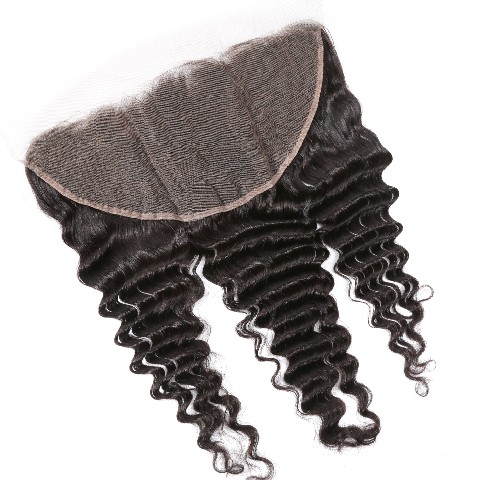 10A Grade HD Transparent 13x4 Lace Frontal Closure featuring body wave texture, Swiss lace, and natural color for seamless integration.