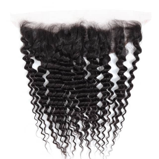 10A Grade MIDDLE PART HD Transparent 13x4 Lace Frontal Closure made from high-quality Brazilian hair with a natural look.