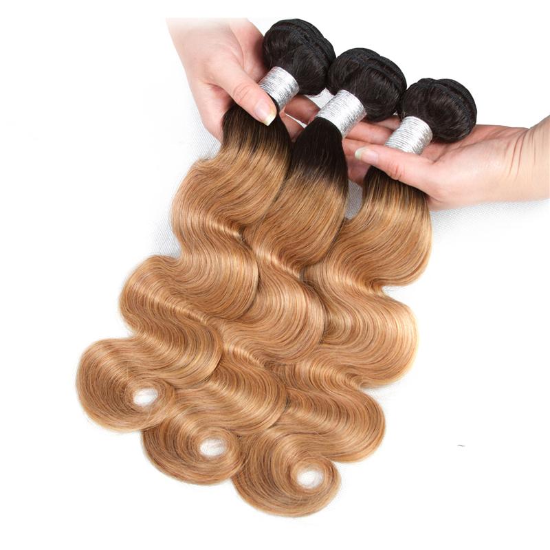 High-quality #27 Body Wave 10A Grade hair bundles with 4x4 closures and 13x4 frontal, showcasing beautiful waves and rich color.