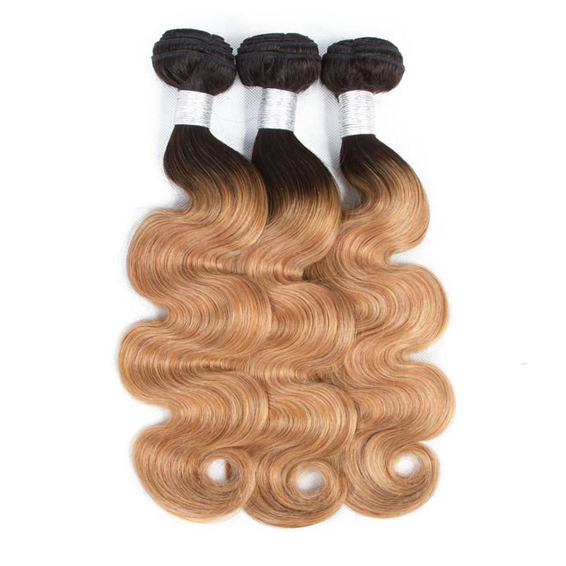High-quality #27 Body Wave 10A Grade hair bundles with 4x4 closures and 13x4 frontal, showcasing beautiful waves and rich color.