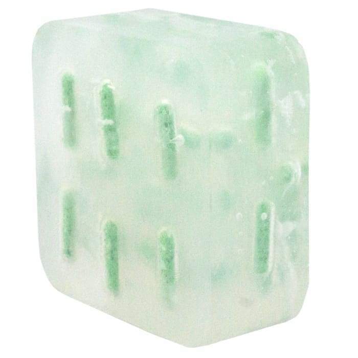 Three Calm 'Just Chill' Burst Bars with vibrant colors and essential oil pockets, designed for a relaxing bath experience.