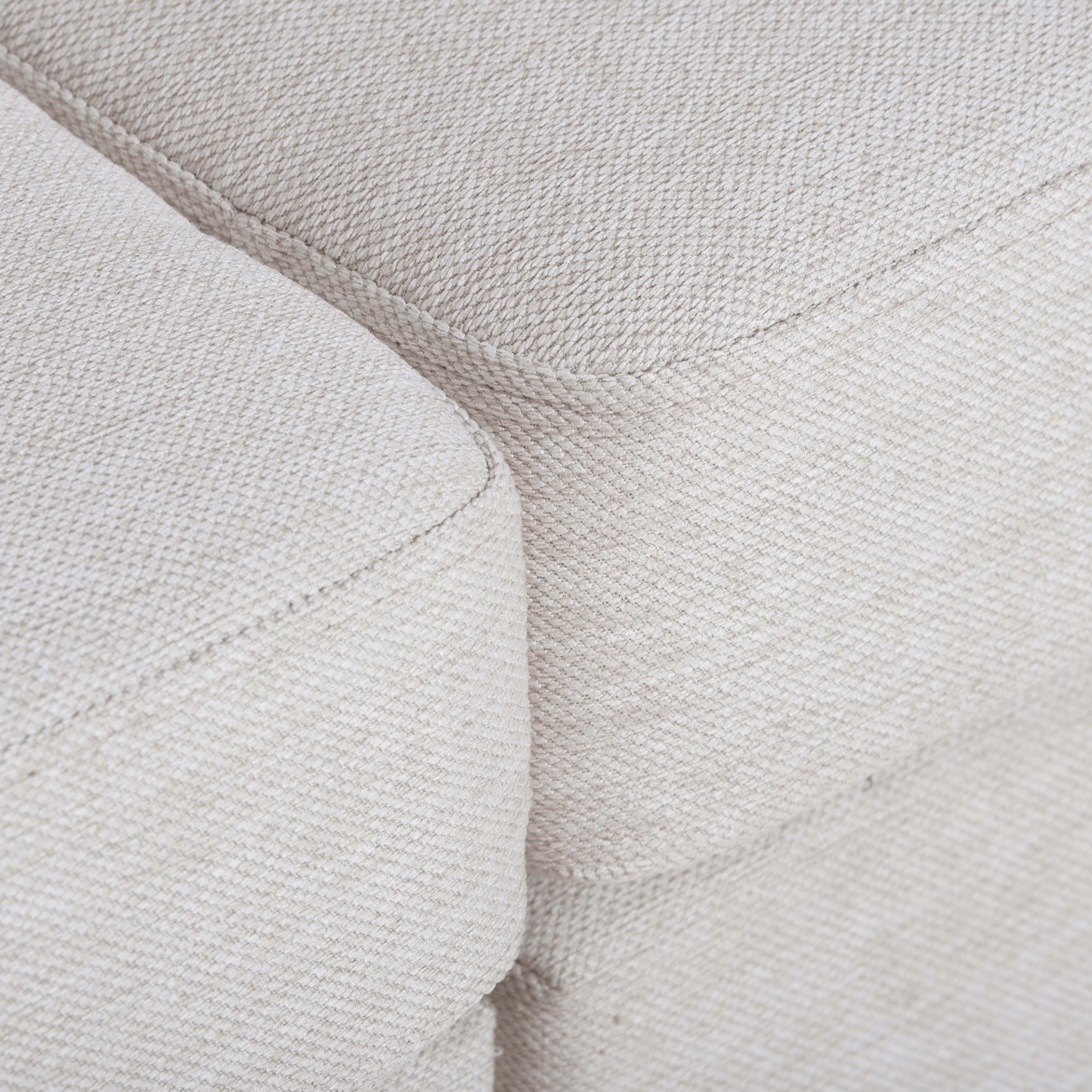 3 Pieces U shaped sofa in beige with removable ottomans, showcasing modern design and comfortable seating.