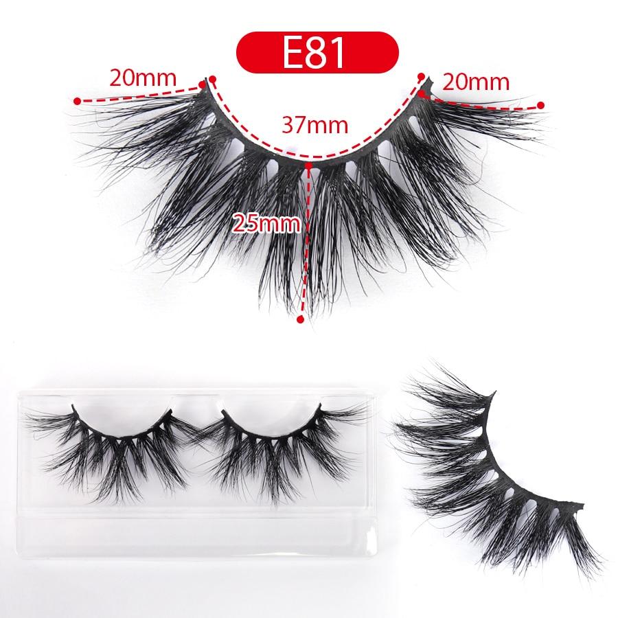 A collection of 3D mink eyelashes in various styles, showcasing their soft and dramatic appearance, perfect for enhancing eye makeup.