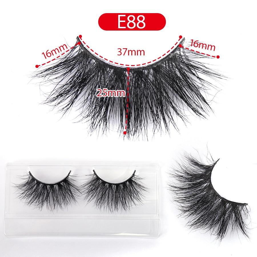 A collection of 3D mink eyelashes in various styles, showcasing their soft and dramatic appearance, perfect for enhancing eye makeup.
