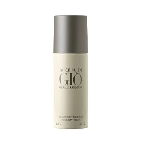 Giorgio Armani Acqua Di Gio Deodorant Spray in elegant packaging, showcasing its refreshing scent.