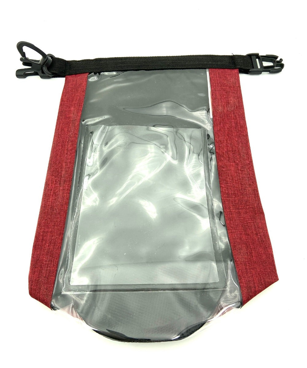 Adventure Bag containing essential outdoor protection and hydration products, designed for outdoor enthusiasts.