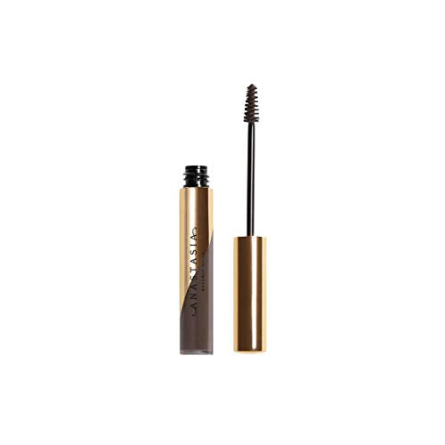 Anastasia Beverly Hills Dipbrow Eyebrow Gel in Medium Brown, showcasing the sleek packaging and precision brush.