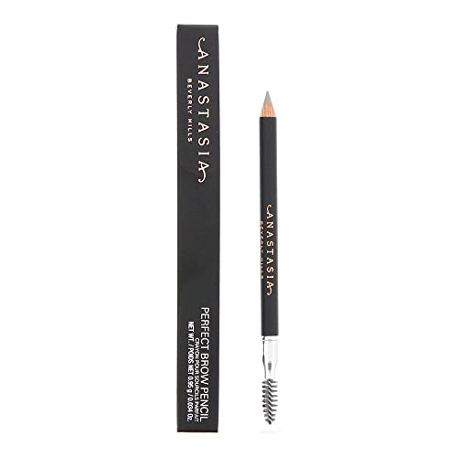 Anastasia Beverly Hills Perfect Brow Pencil in Blonde with ultra-fine tip and built-in spoolie brush for precise brow application.