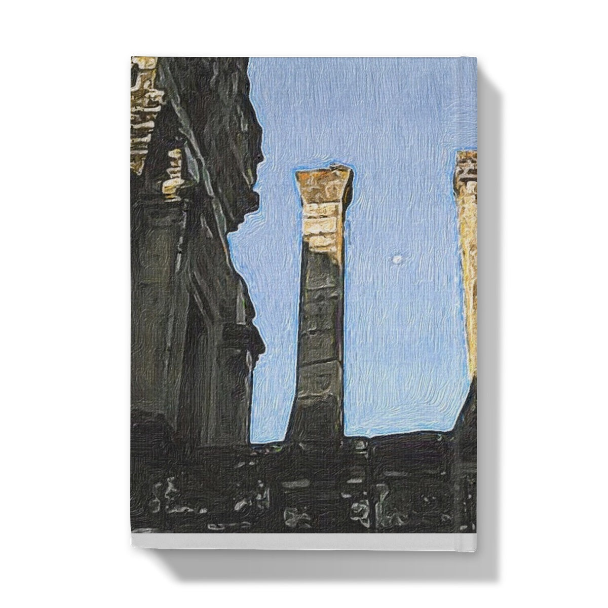 Angkor Wat Hardback Journal with a smooth matte finish and 64 pages of high-quality paper, perfect for writing and sketching.