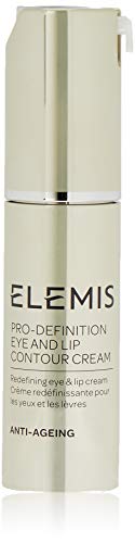 Elemis Anti-Ageing Pro-Intense Eye and Lip Contour Cream in a sleek jar, showcasing its luxurious texture and packaging.