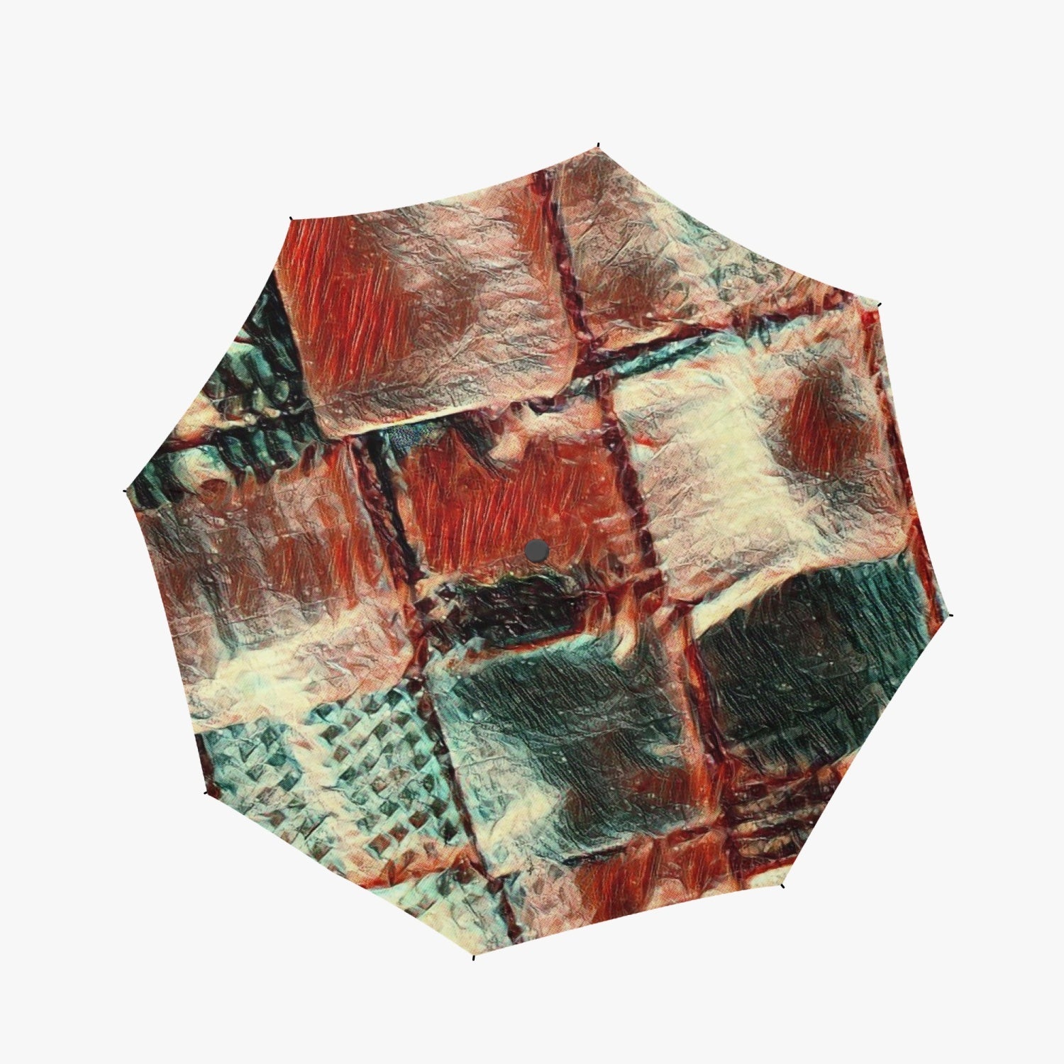 A stylish Automatic UV Protection Umbrella with a matching storage bag, showcasing its durable 8-rib design and auto-open-close feature.