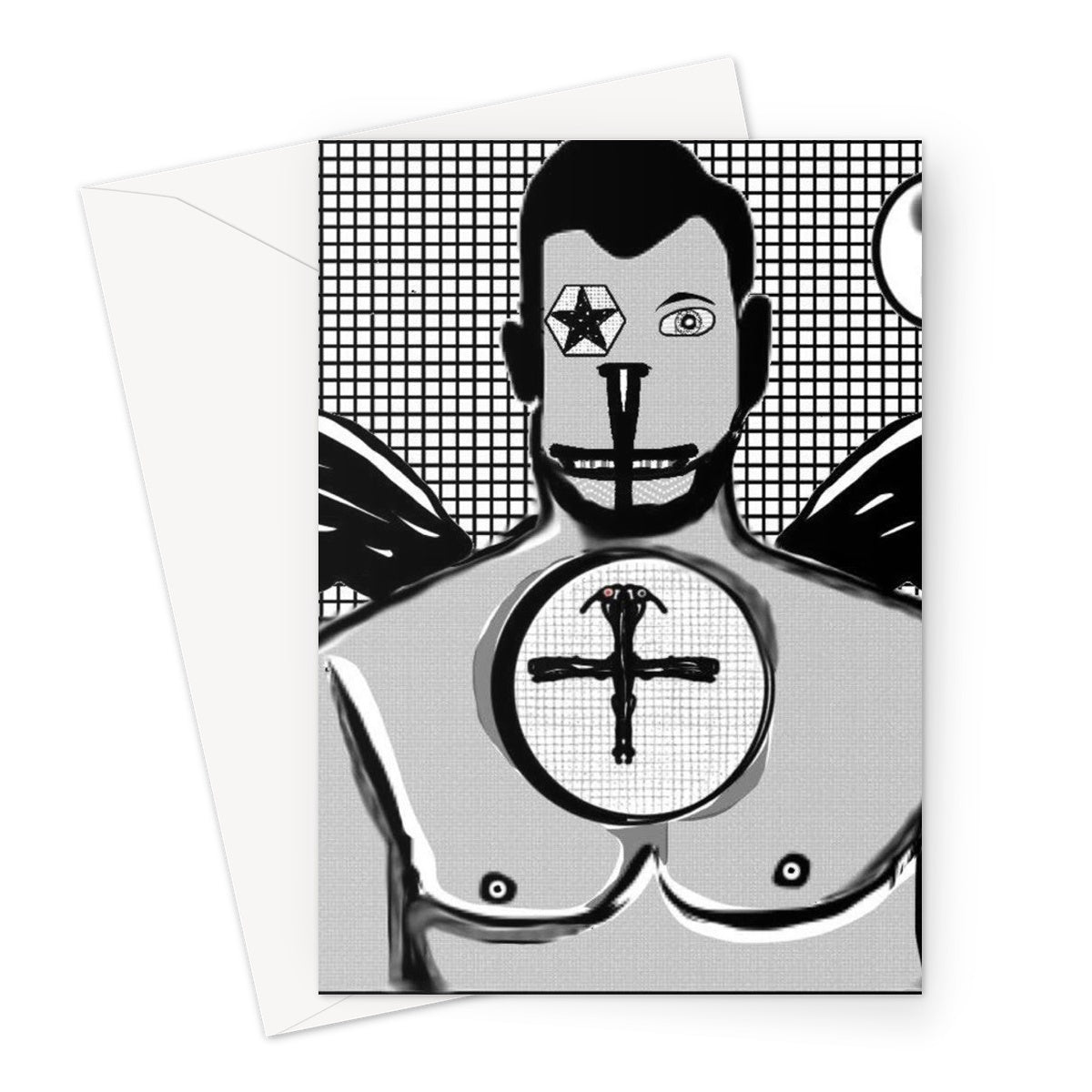 A beautifully designed Balance Greeting Card made from high-quality 330gsm Fedrigoni card, featuring an elegant and minimalist design.