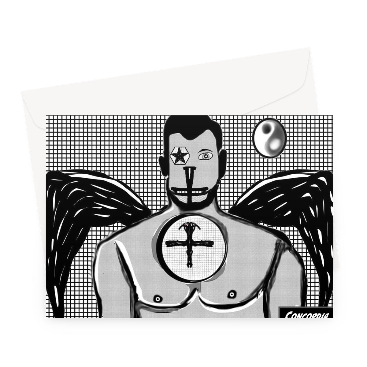 A beautifully designed Balance Greeting Card made from high-quality 330gsm Fedrigoni card, featuring an elegant and minimalist design.