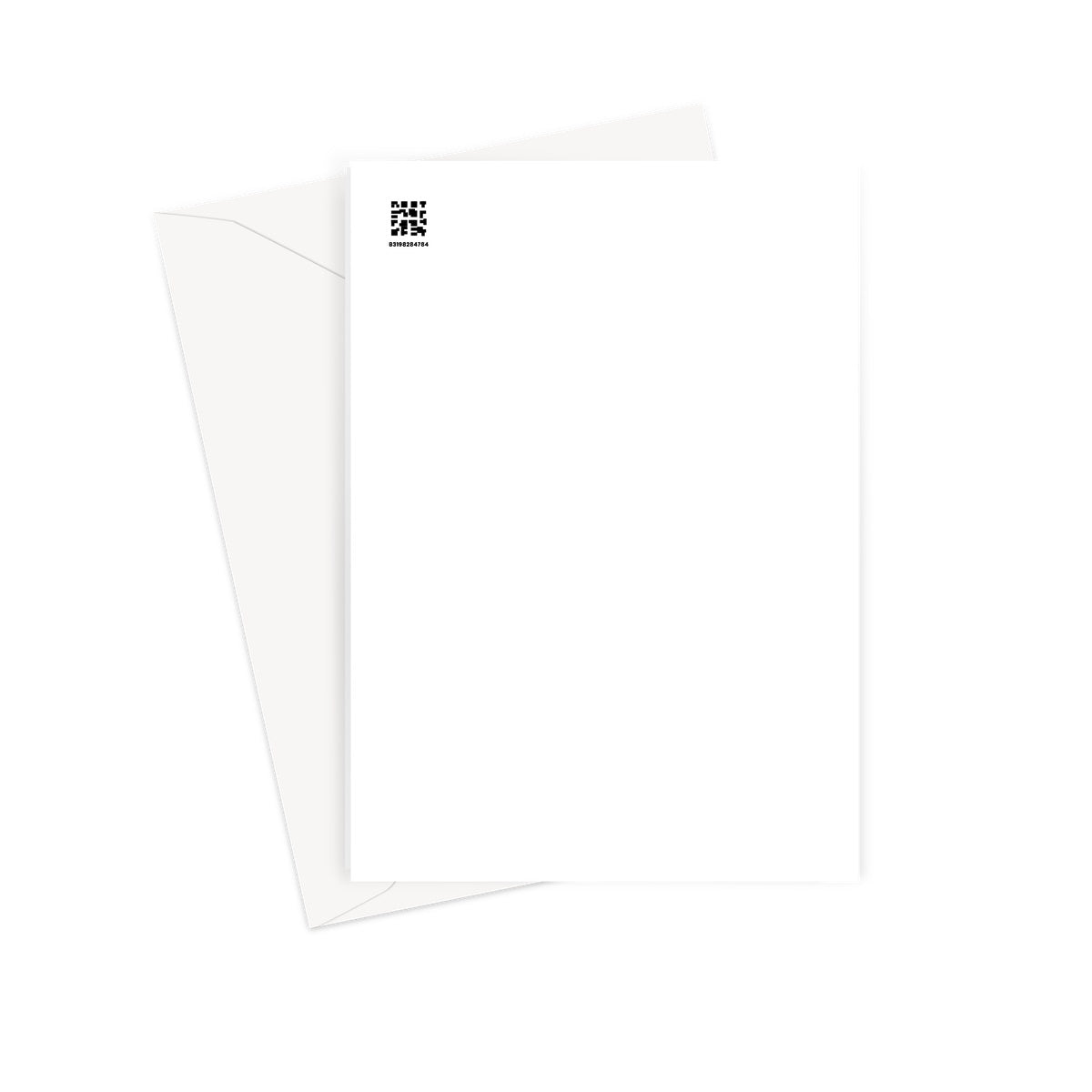 A beautifully designed Balance Greeting Card made from high-quality 330gsm Fedrigoni card, featuring an elegant and minimalist design.