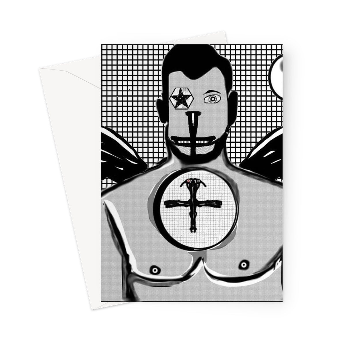 A beautifully designed Balance Greeting Card made from high-quality 330gsm Fedrigoni card, featuring an elegant and minimalist design.