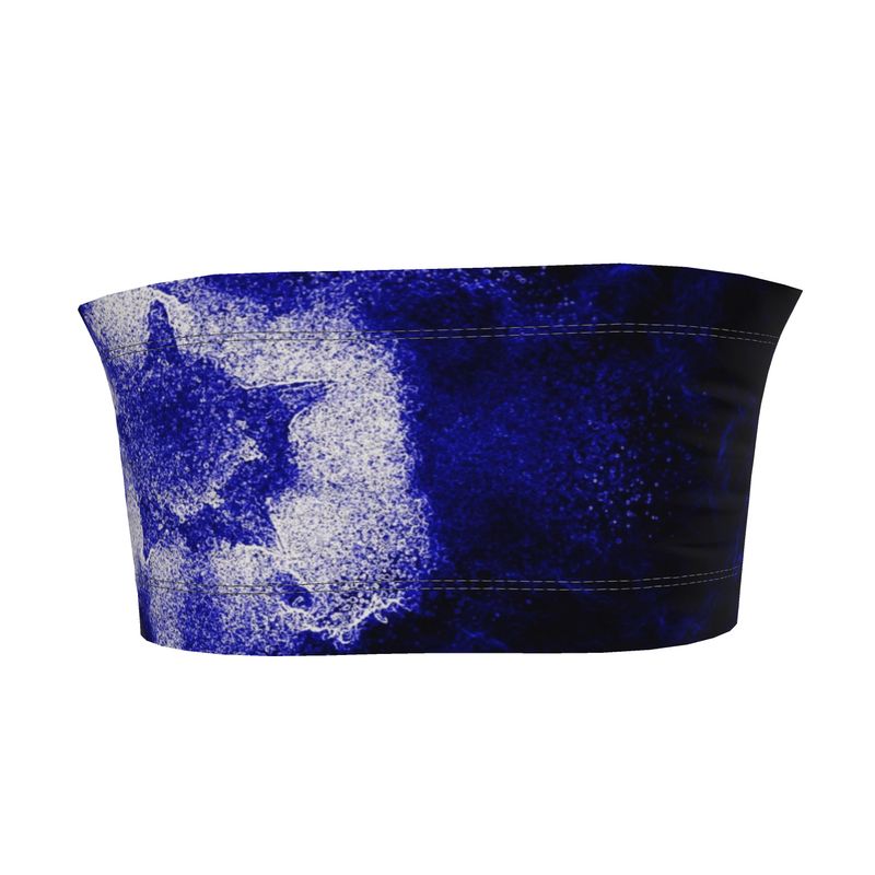 A stylish Bandeau Boob Tube made from poly-elastane Lycra, featuring a fully lined design and four-way stretch for comfort.