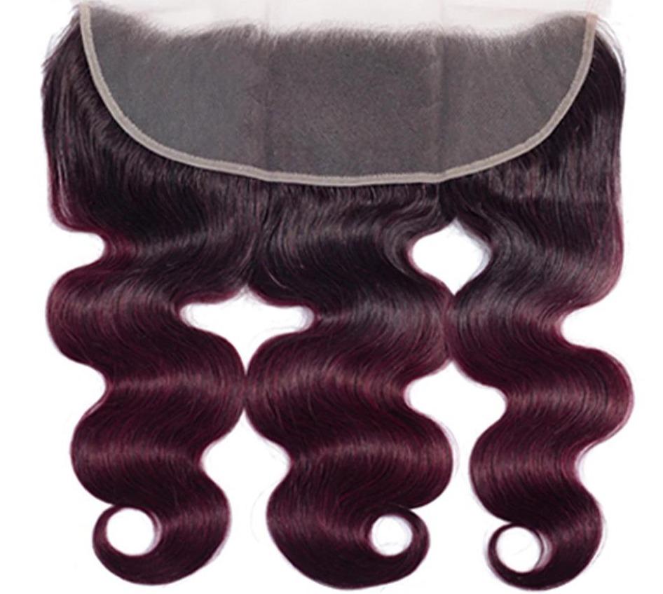 BeuMax 1B/99J Body Wave Bundles with Closures & Frontals showcasing luxurious, wavy texture and natural shine.