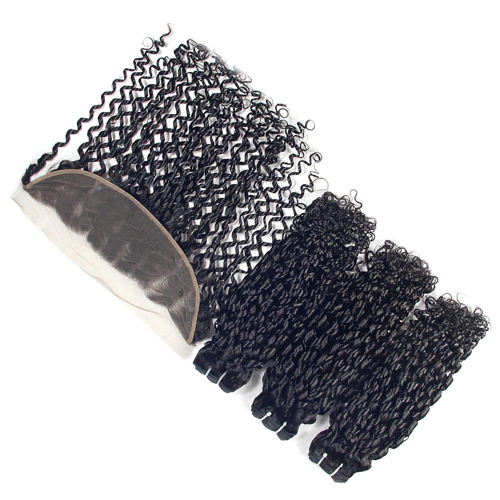 Beumax Double Drawn 12A Grade Luxury Curl Hair Bundles with Closures, showcasing soft, shiny, and full-bodied hair extensions.