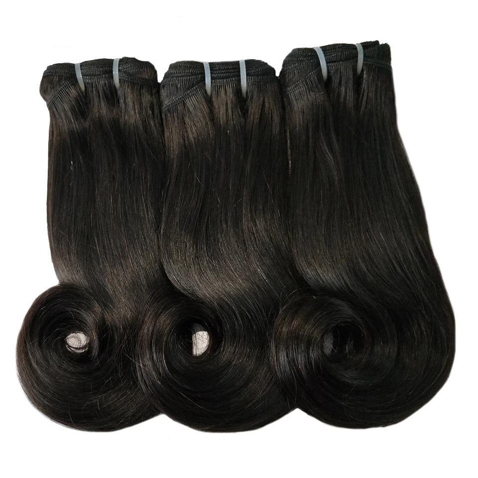 Beumax Double Drawn 12A Grade Straight Curve Bundles with Closures, showcasing luxurious, shiny, and full-bodied virgin hair.