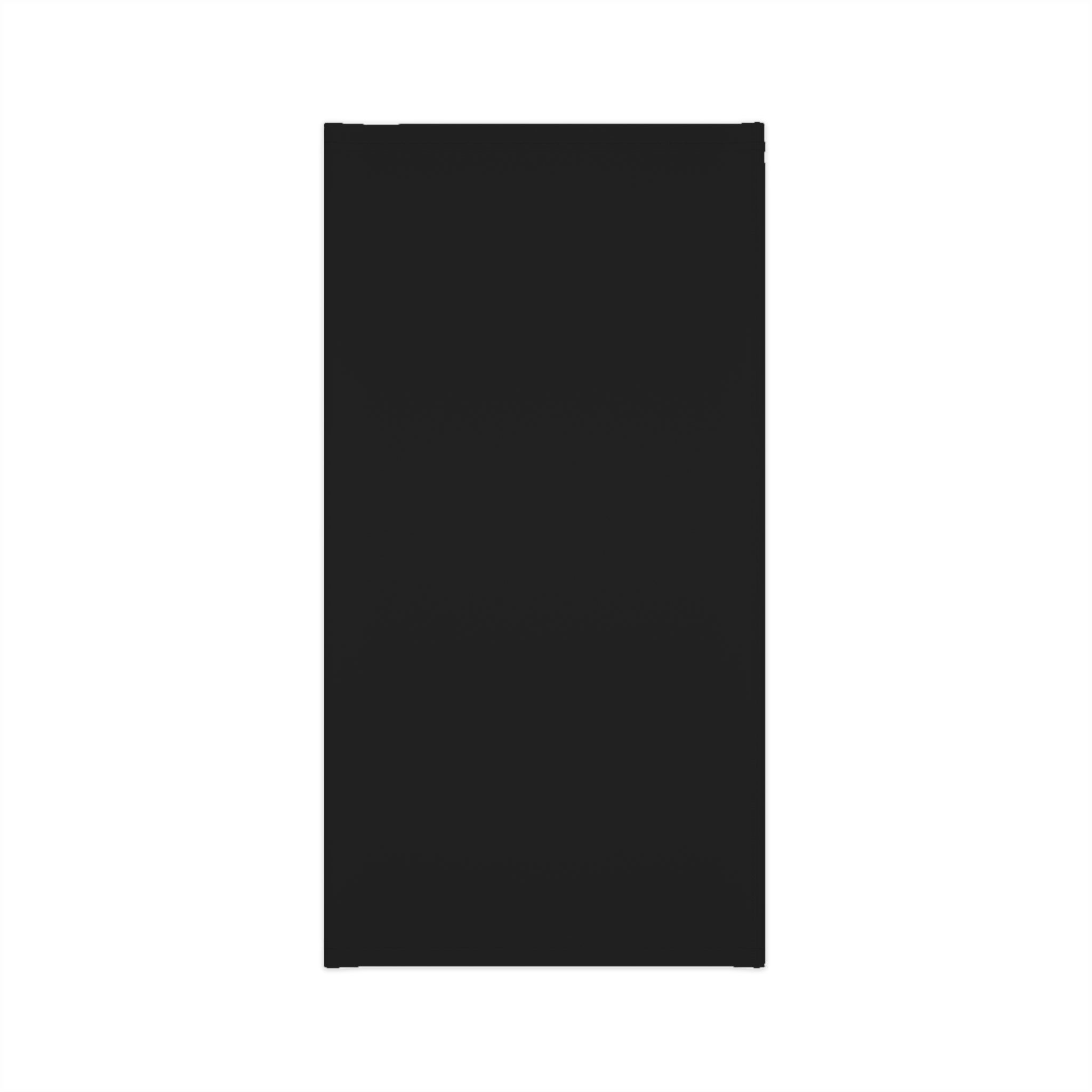 Black Lightweight Neck Gaiter made from moisture-wicking polyester, ideal for outdoor activities with UPF 50+ sun protection.